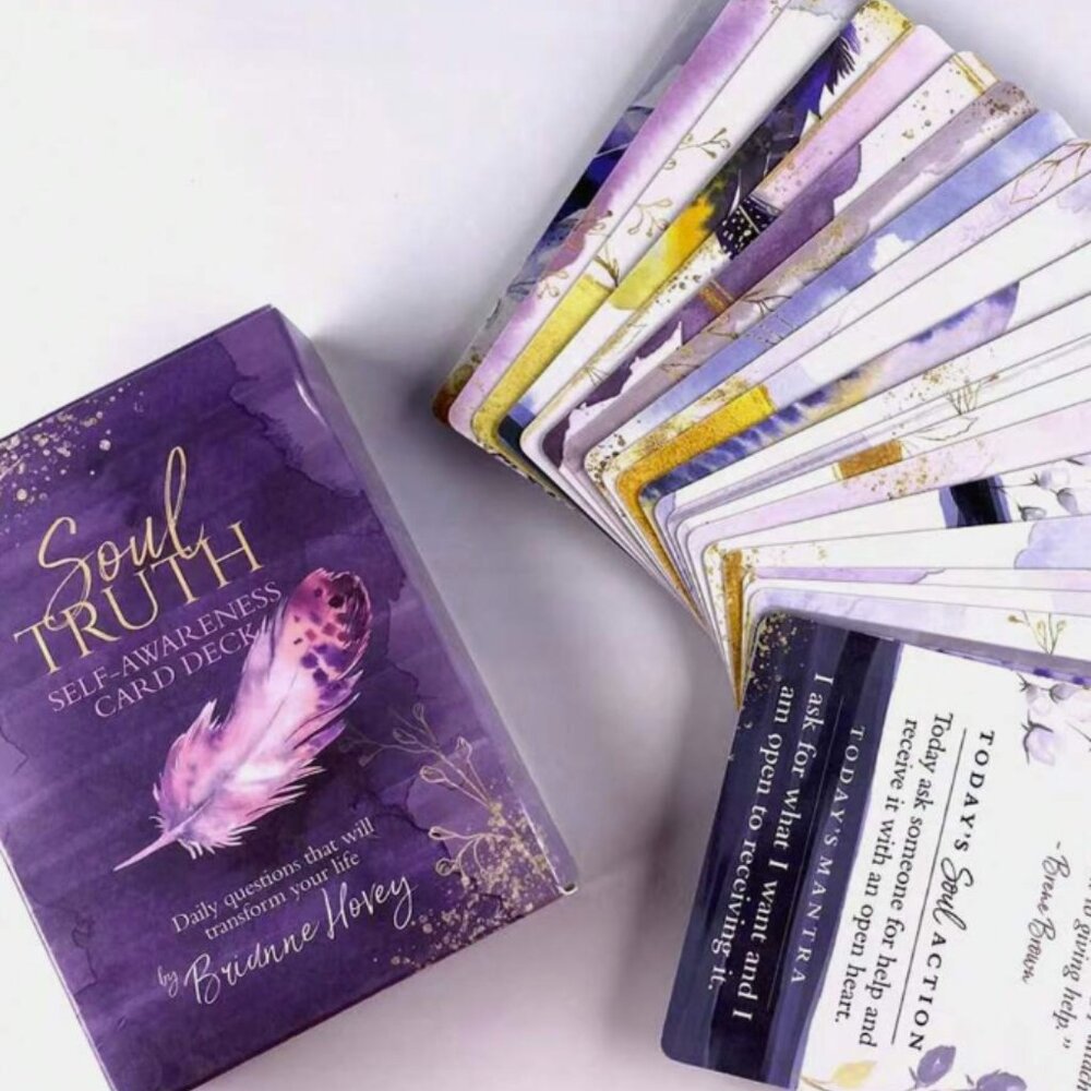 Soul Truth Self-Awareness Oracle 55 Card Deck NWT